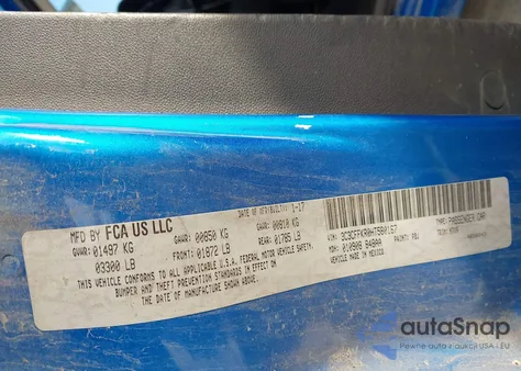 2017 Fiat 500 Pop from USA, damaged, VIN 3C3CFFKR0HT580167